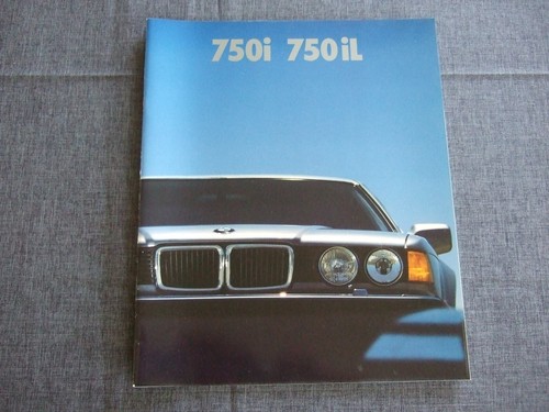 Bmw prospekt 750i - prospekt,