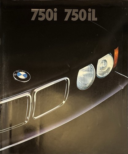 Bmw 750i und - und, prospekt