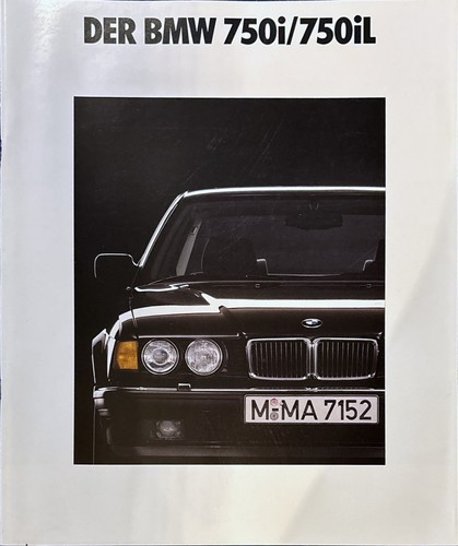 Bmw 750i und 750 prospekt - 750i, il